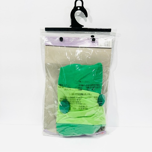 NIP Fun World Infant Pea Pod Bunting 2pc Halloween Cosplay Costume - Picture 8 of 8